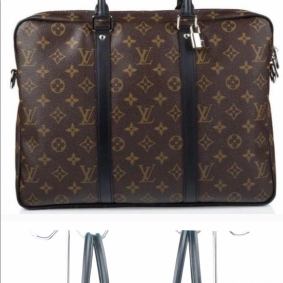 Louis Vuitton Laptop/ Porte-Documents Macassar - Picture 1 of 7